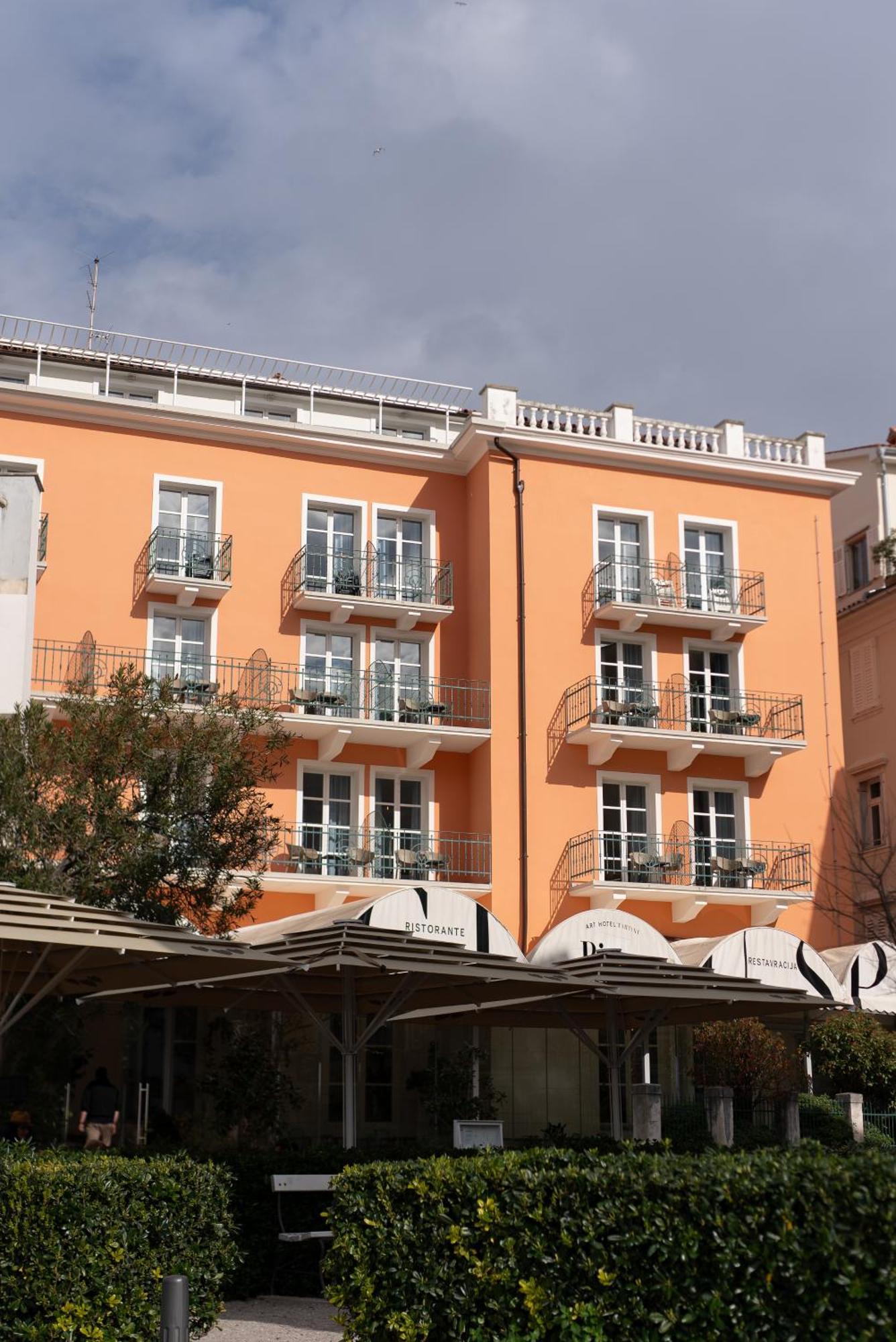 Art Hotel Tartini Пиран Экстерьер фото